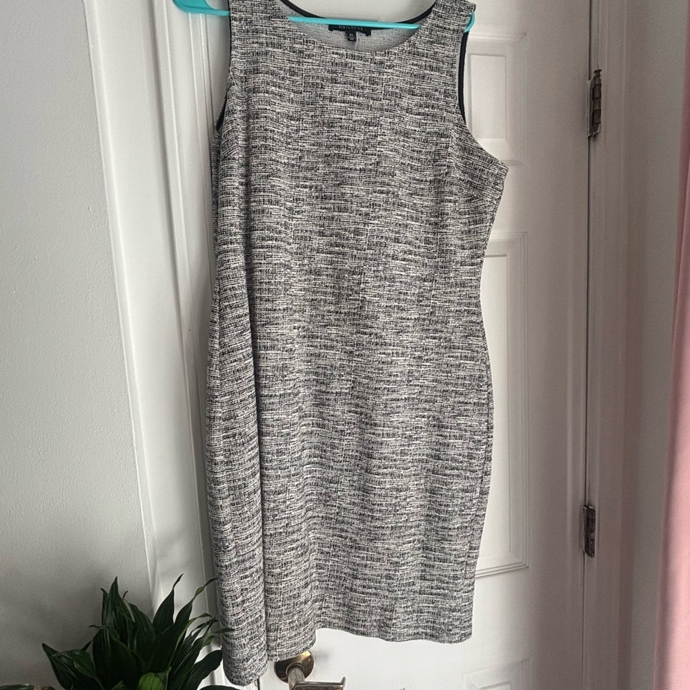 Hailey 23 Silver and Black knit dress